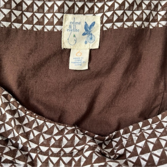 Anthropologie edme & esyllte Cotton Dress - Picture 6 of 7